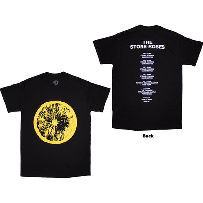STONE ROSES, THE - TOUR 2016 - T-Shirt Black (Back Print)