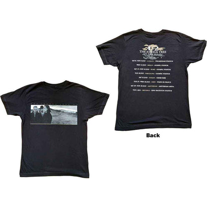 U2 - JOSHUA TREE PHOTO - T-Shirt Black (Back Print & Ex-Tour)