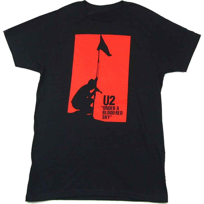 U2 - BLOOD RED SKY - T-Shirt Black