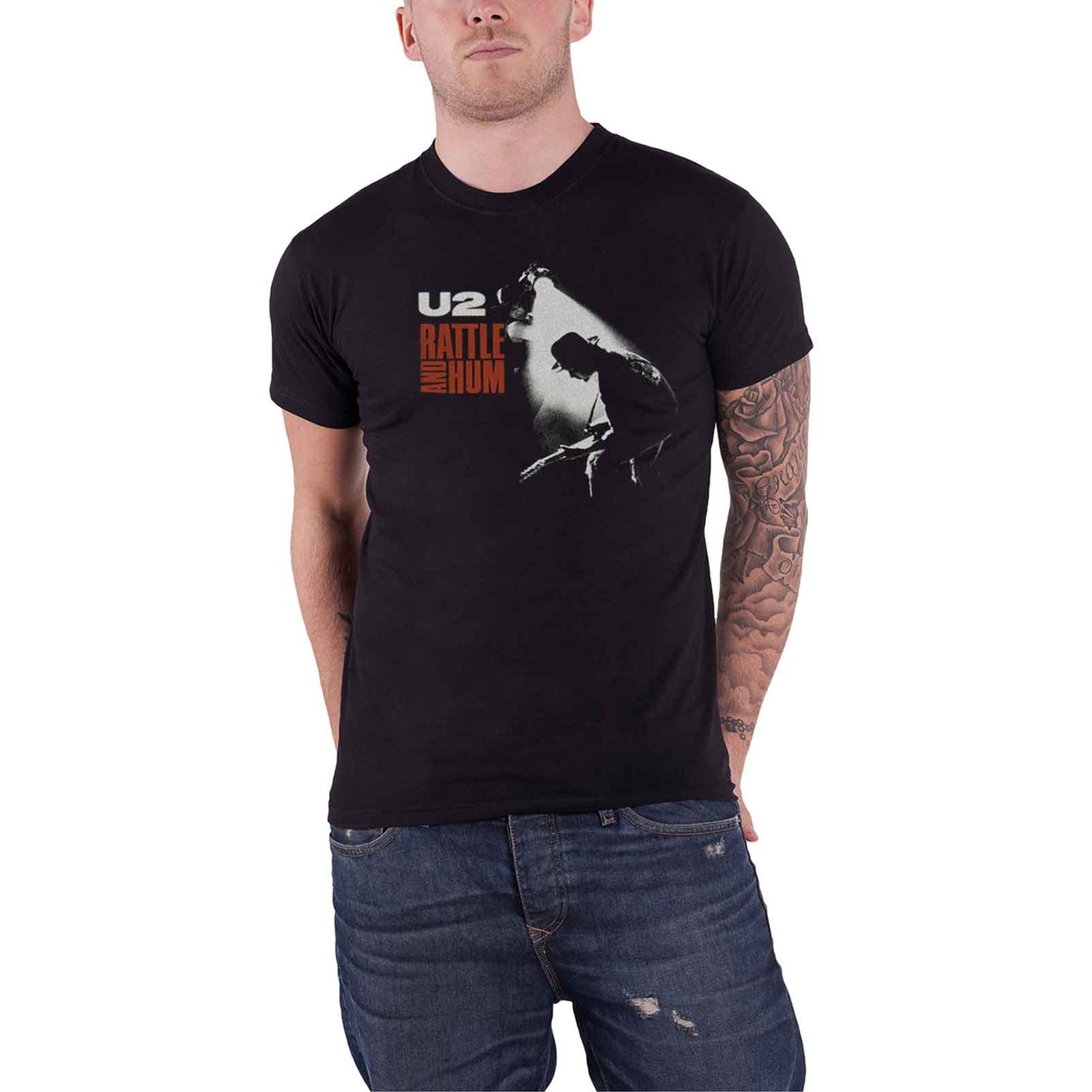 U2 - RATTLE & HUM - T-Shirt Black