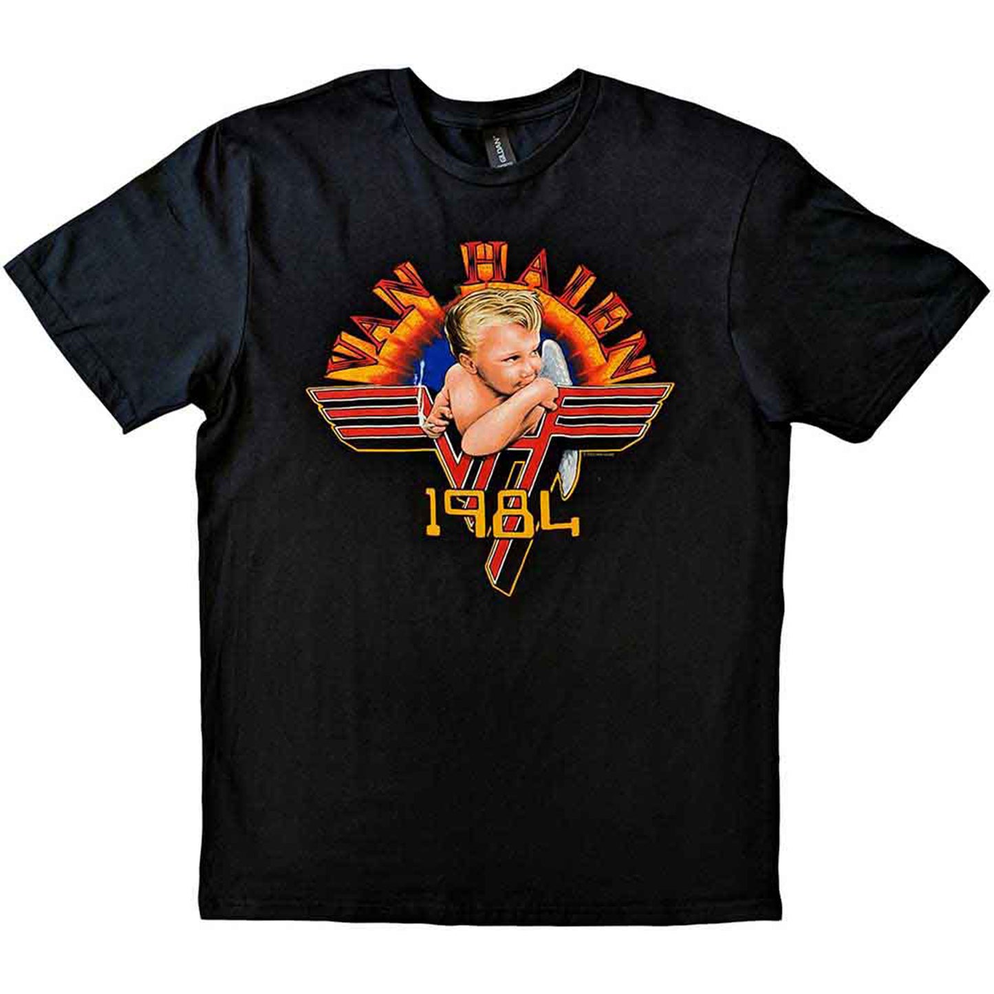VAN HALEN - CHERUB '84 - T-Shirt Black