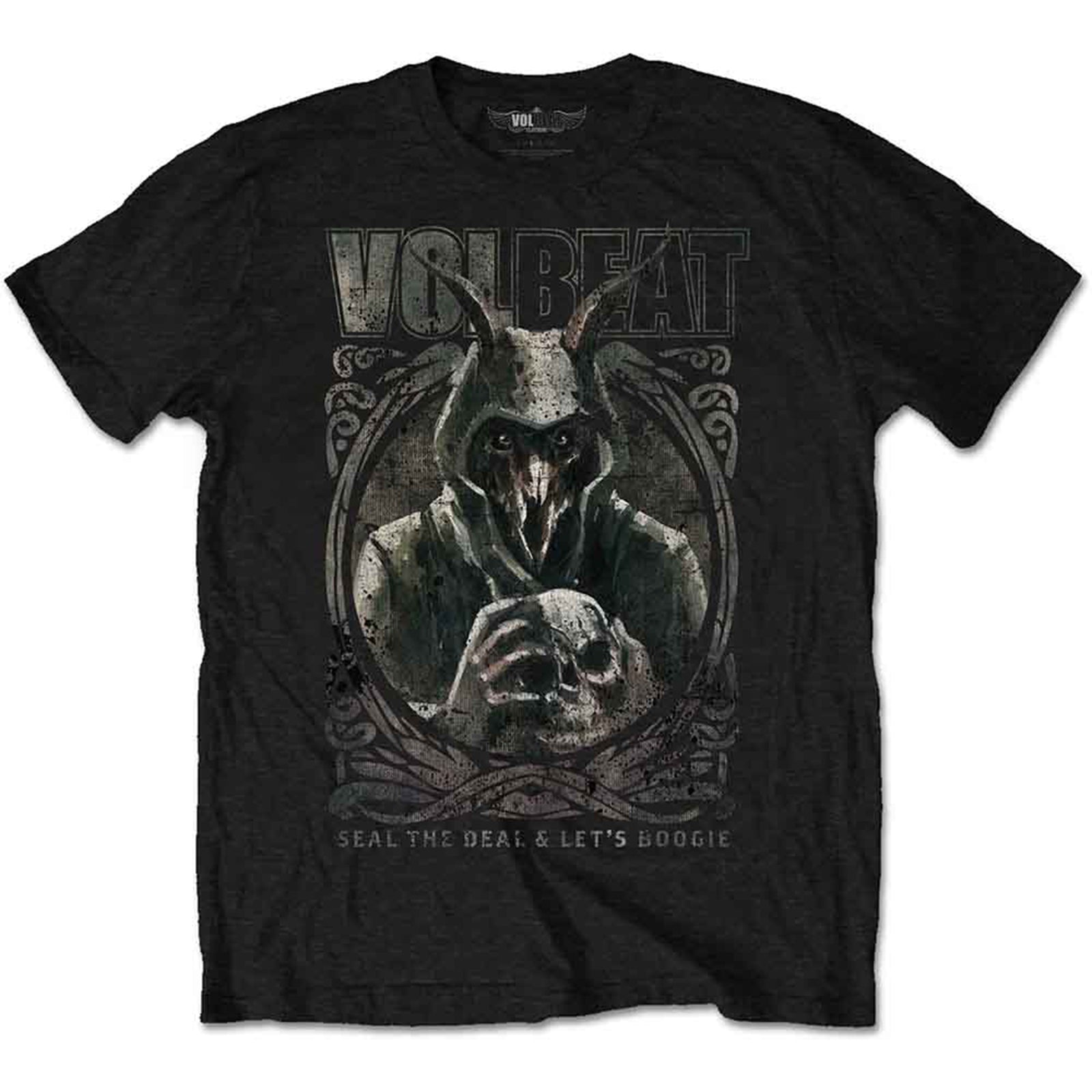 VOLBEAT - GOAT WITH SKULL - T-Shirt Black