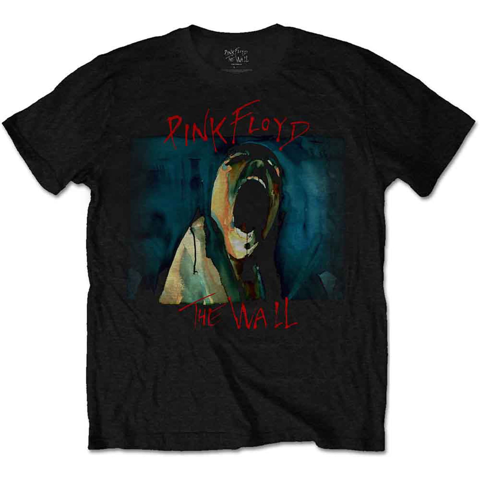 PINK FLOYD - THE WALL SCREAM - T-Shirt Black