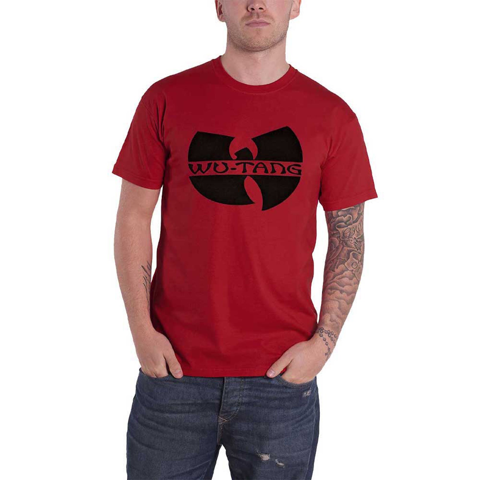 WU-TANG CLAN - LOGO - T-Shirt Red