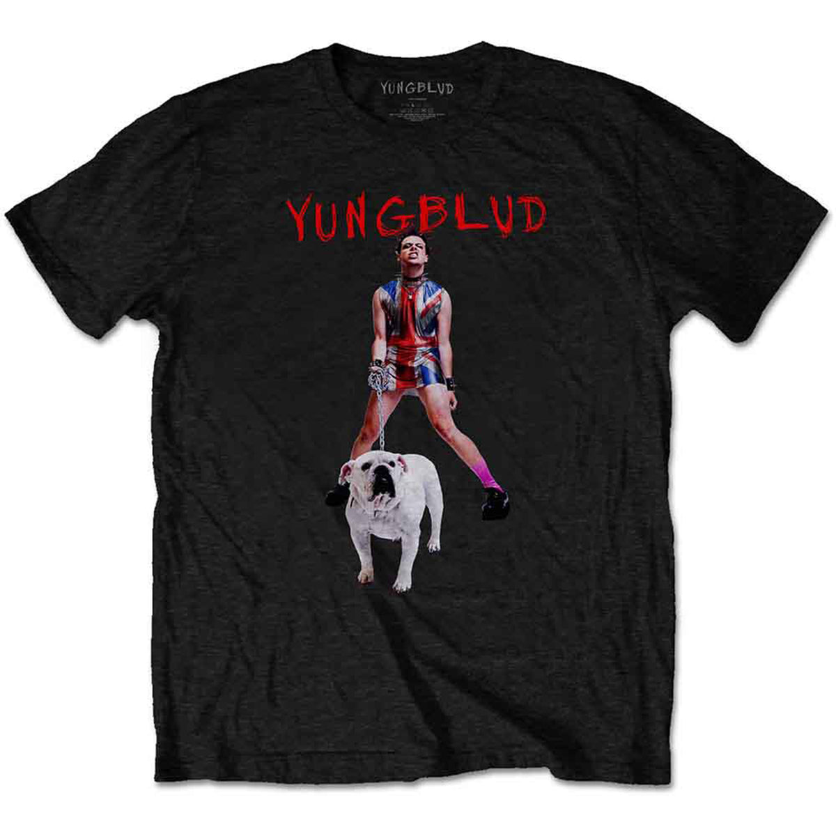 YUNGBLUD - STRAWBERRY LIPSTICK - T-Shirt Black