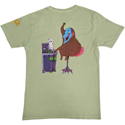 BEATLES, THE - YELLOW SUBMARINE MAGIC PIANO - T-Shirt Green (Back Print)