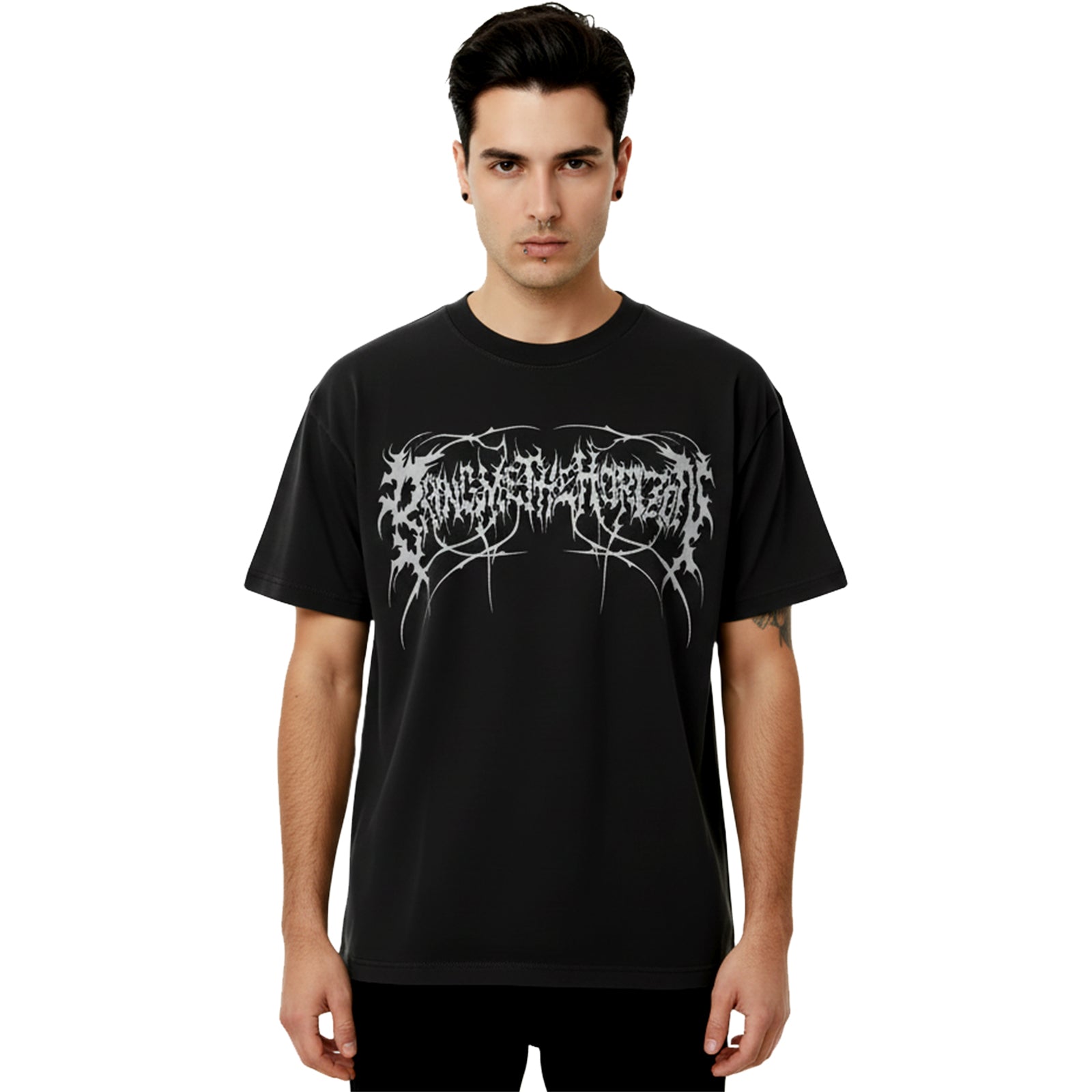 BRING ME THE HORIZON - METAL GENEXSIS LOGO - T-Shirt Black