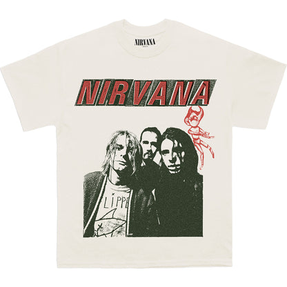 NIRVANA - FLIPPER - T-Shirt Natural