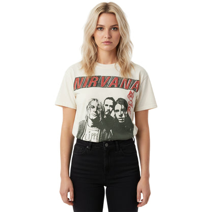 NIRVANA - FLIPPER - T-Shirt Natural