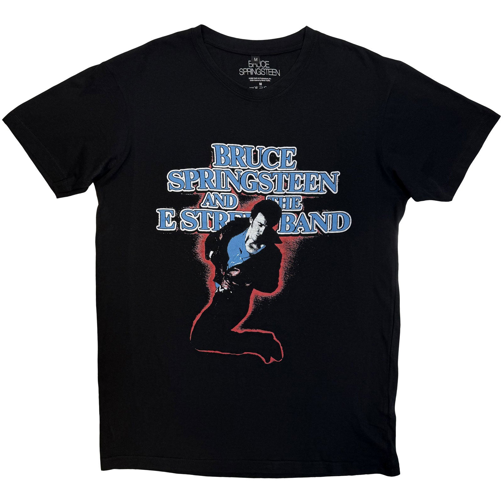 BRUCE SPRINGSTEEN - E STREET TOUR '84-'85 - Carbon T-Shirt Black (Back Print)