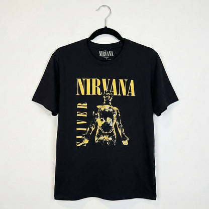 NIRVANA - SLIVER - Carbon T-Shirt Black