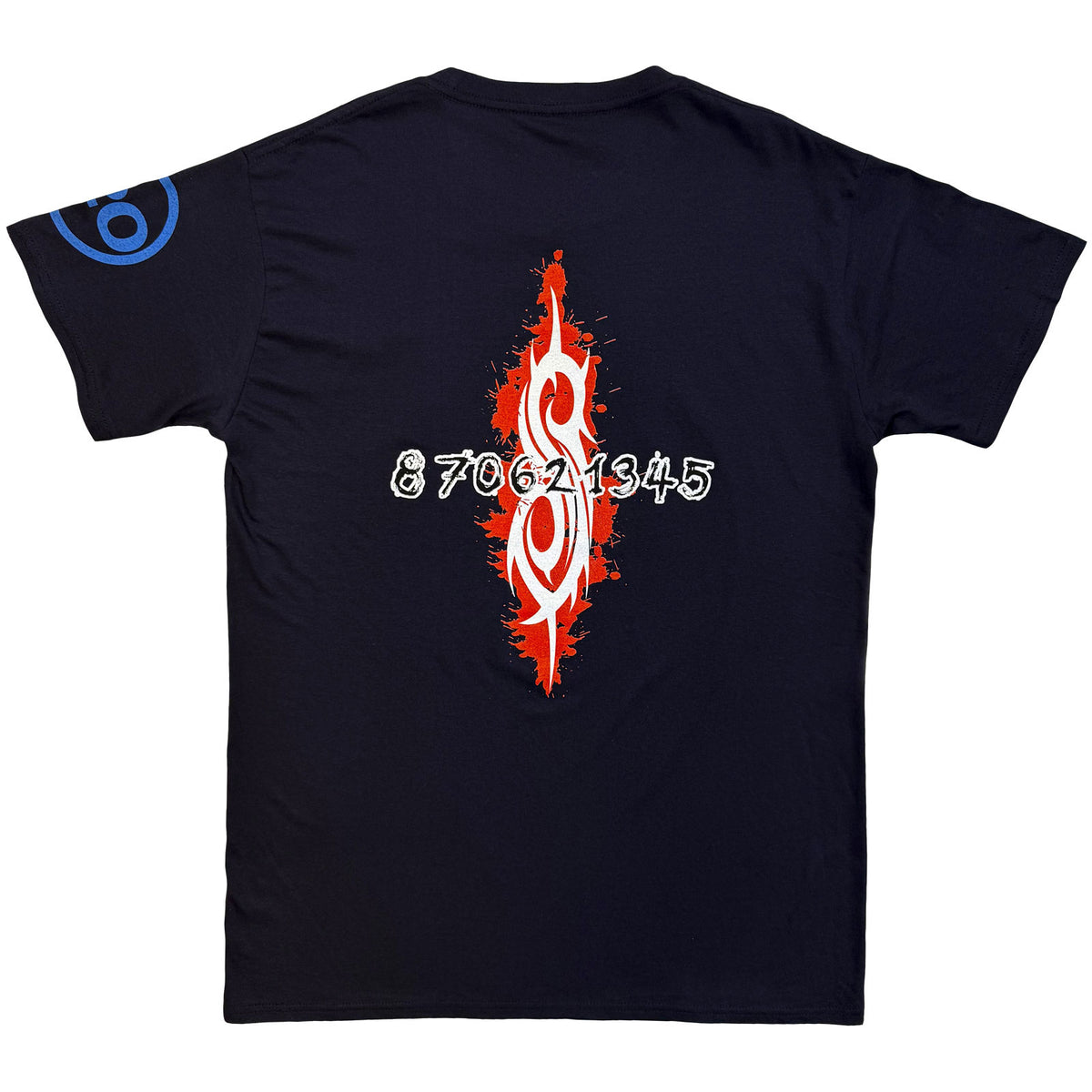 SLIPKNOT - 20TH ANNIVERSARY - RED JUMP SUITS - T-Shirt Bleu (Back Print)