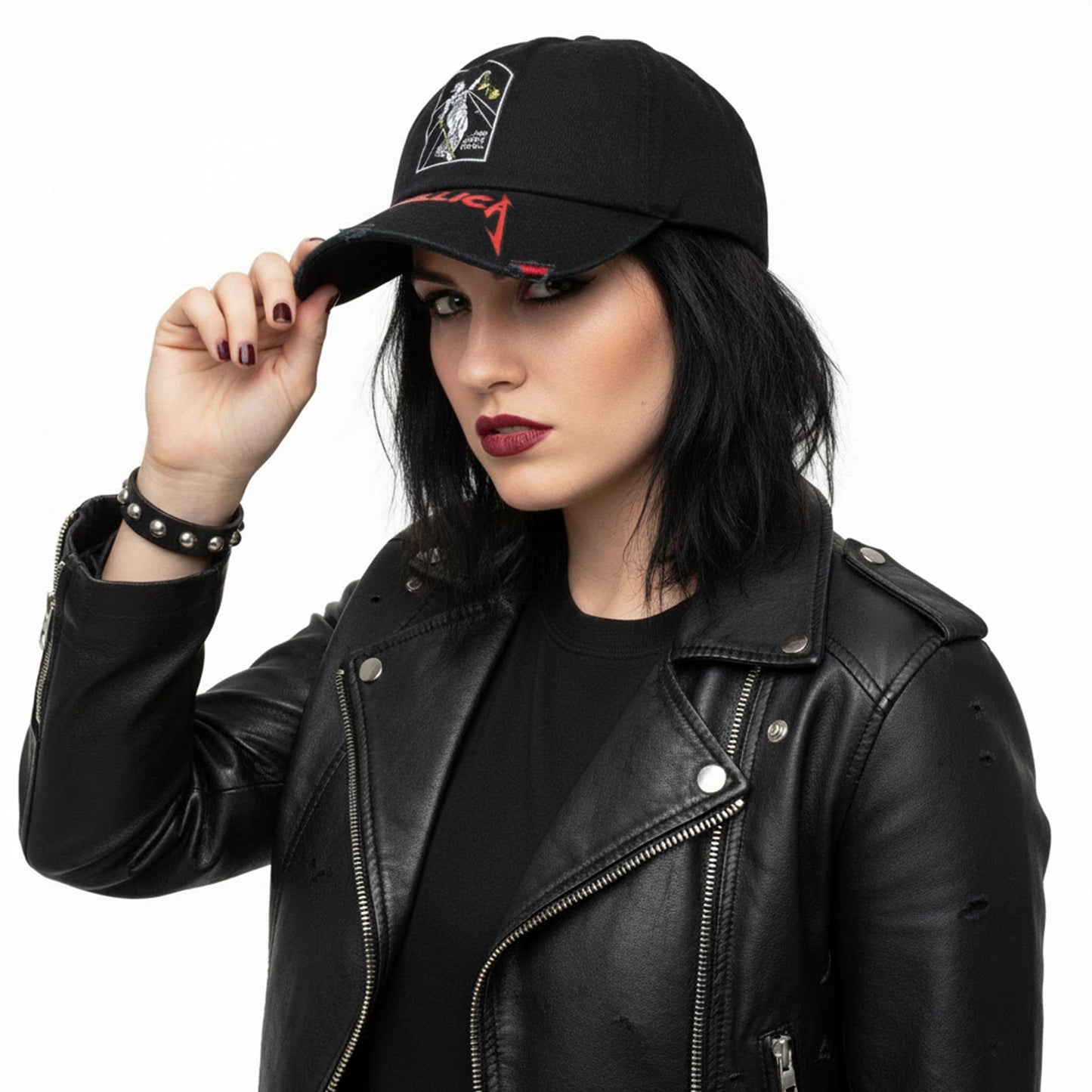 METALLICA - AND JUSTICE FOR ALL TOMBSTONE - Baseball Cap Black