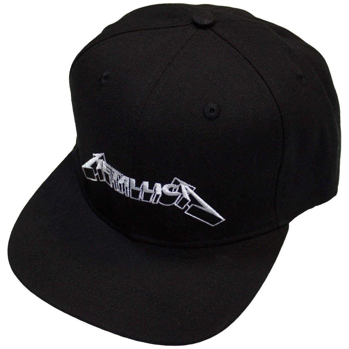 METALLICA - 3D LOGO - Snapback Cap Black