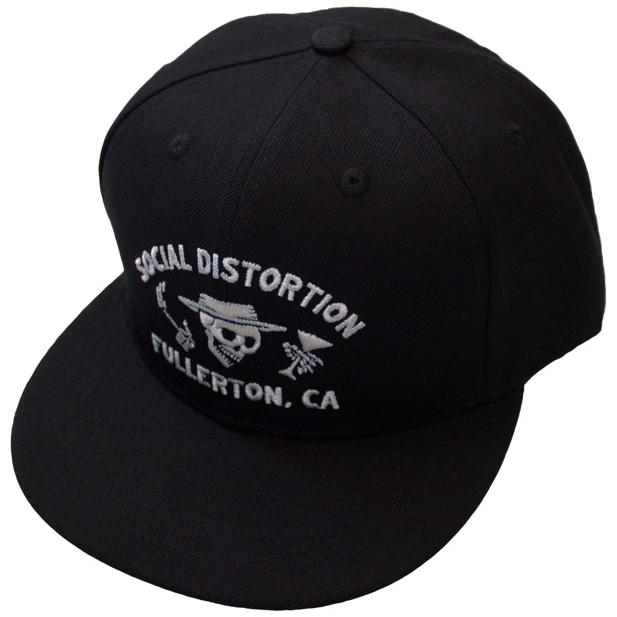 SOCIAL DISTORTION - FULLERTON SKELLY - Snapback Cap Black