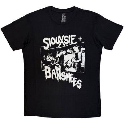 SIOUXSIE & THE BANSHEES - LIVE! - Carbon T-Shirt Black