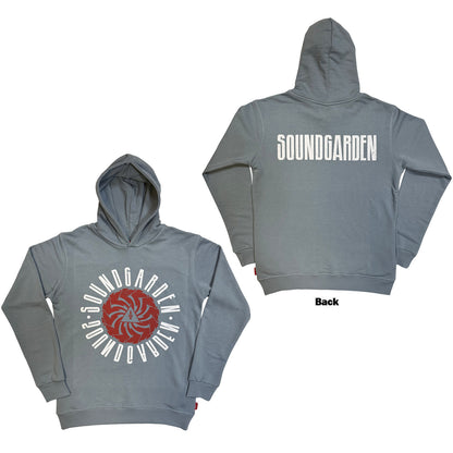 SOUNDGARDEN - CIRCLE LOGO - Pullover Hoodie Blue