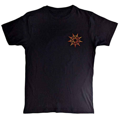 SLIPKNOT - THE END, SO FAR FLAME LOGO - T-Shirt Black