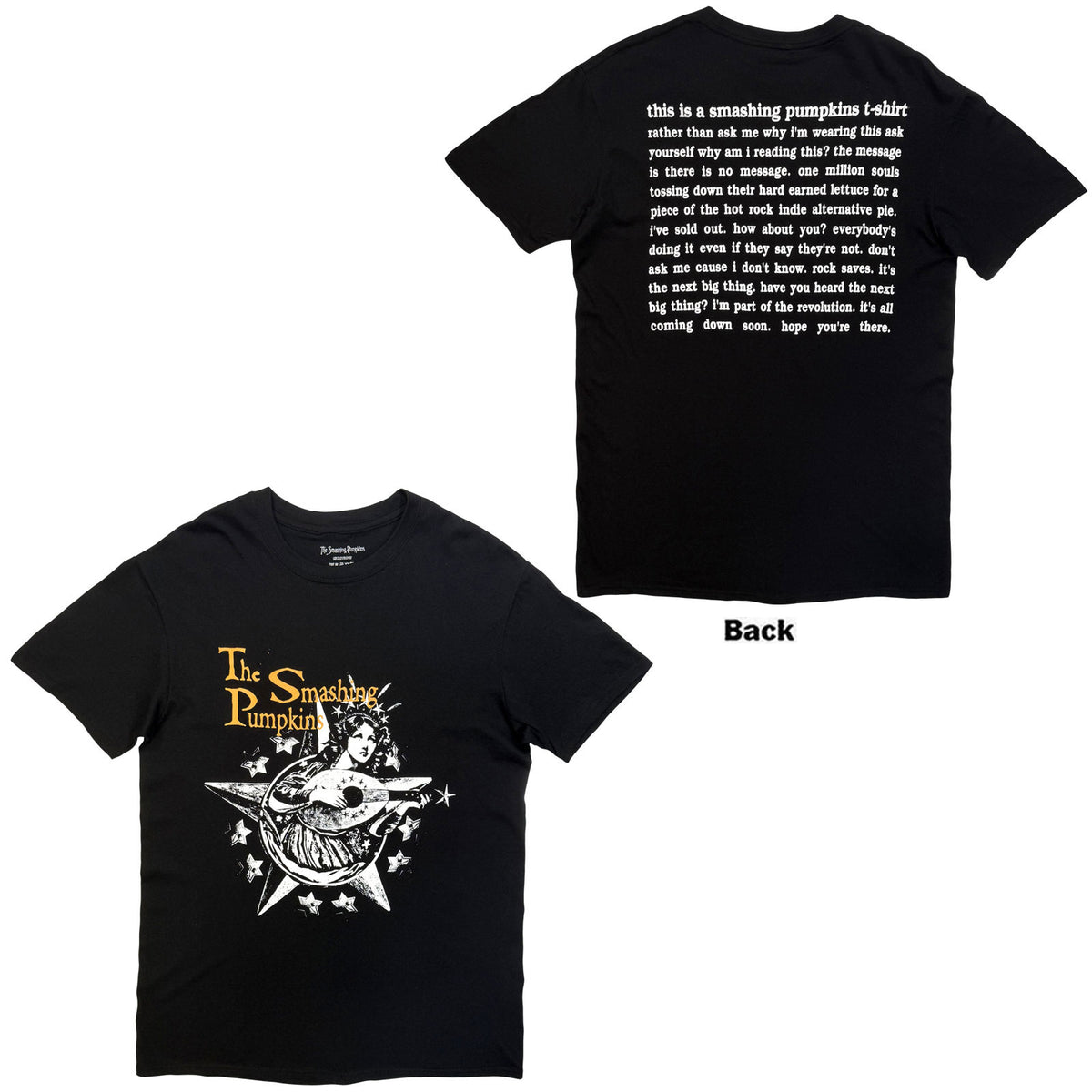THE SMASHING PUMPKINS - STAR GIRL - T-Shirt Black