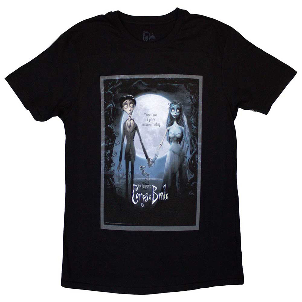 CORPSE BRIDE - MOVIE POSTER - T-Shirt Black