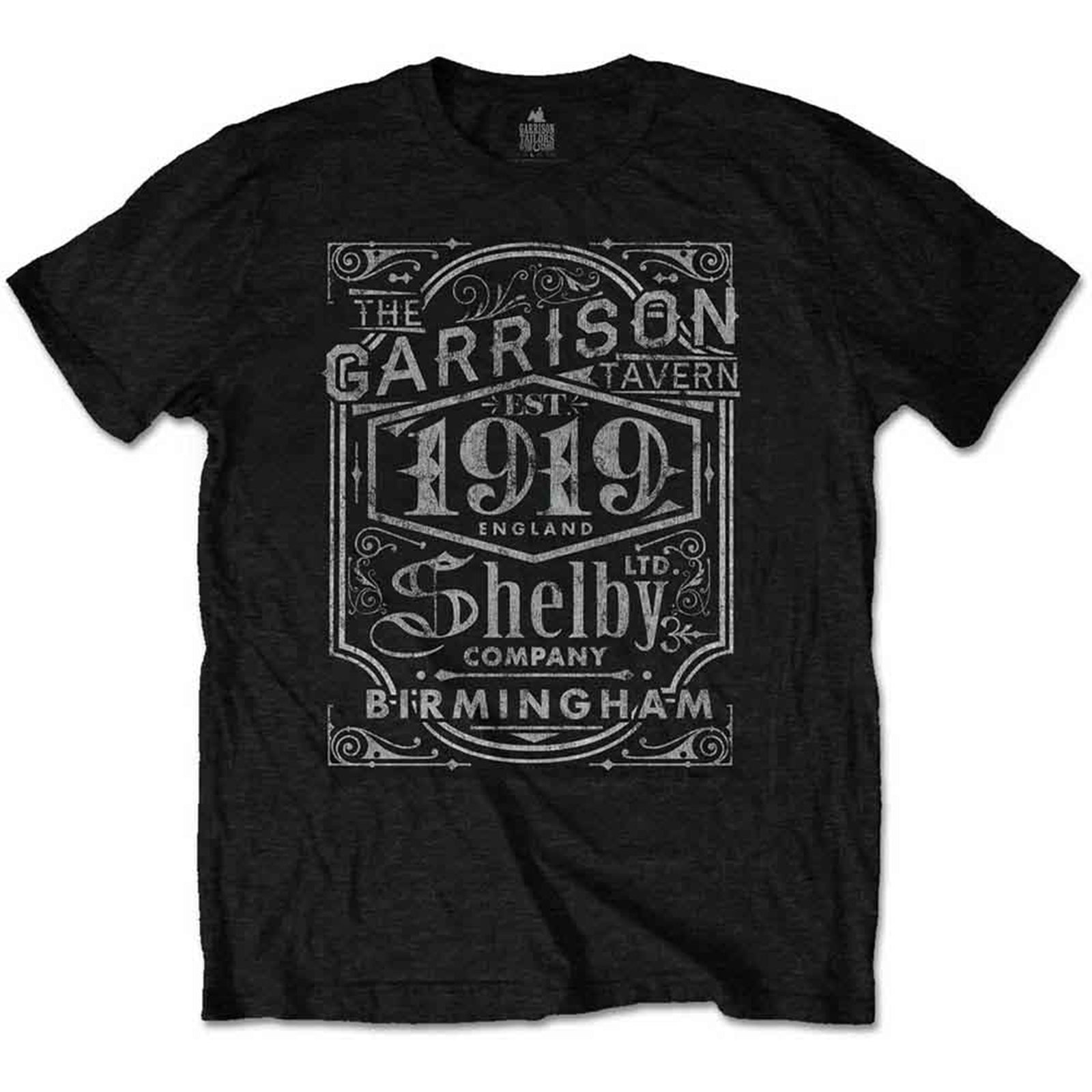 PEAKY BLINDERS - GARRISON PUB - T-Shirt Black