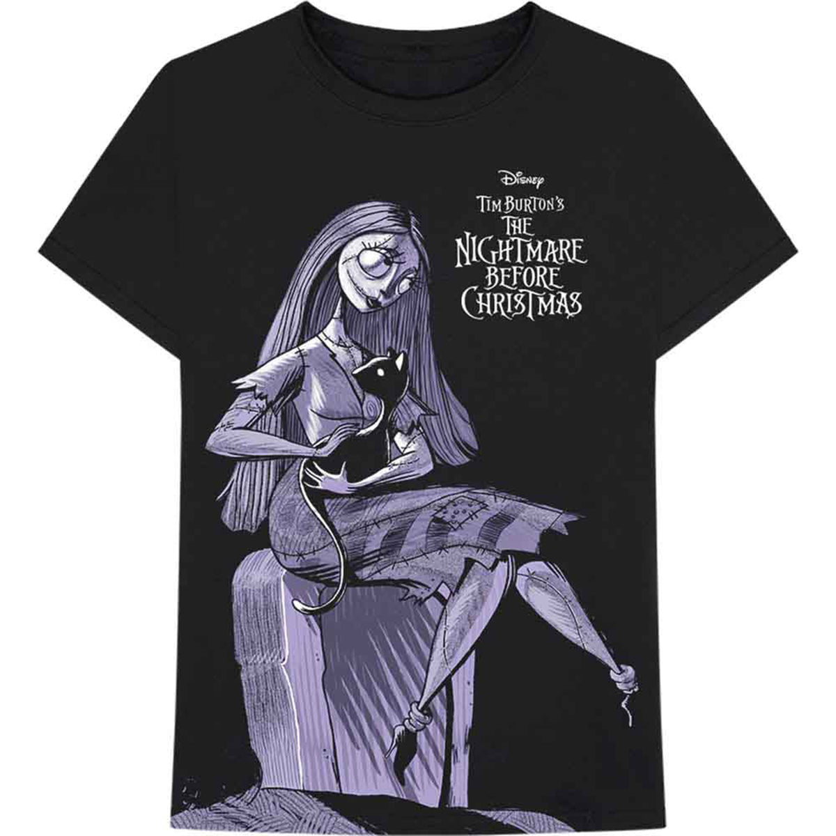 NIGHTMARE BEFORE CHRISTMAS, THE - SALLY JUMBO - T-Shirt Black