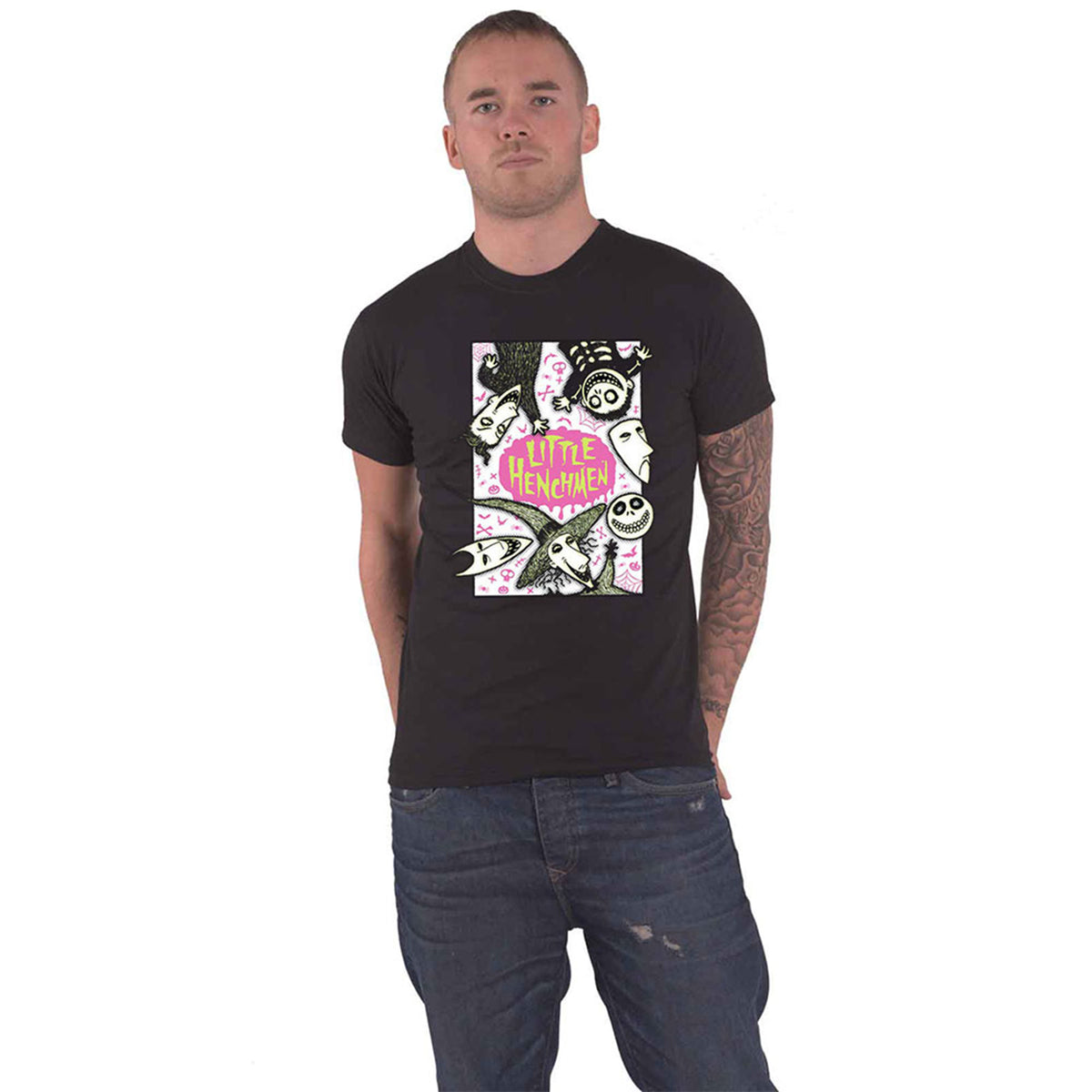 NIGHTMARE BEFORE CHRISTMAS, THE - LITTLE HENCHMEN - T-Shirt Black