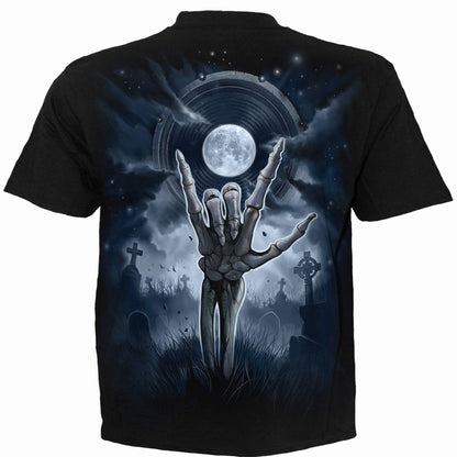 GRIM ROCKER - T-shirt noir
