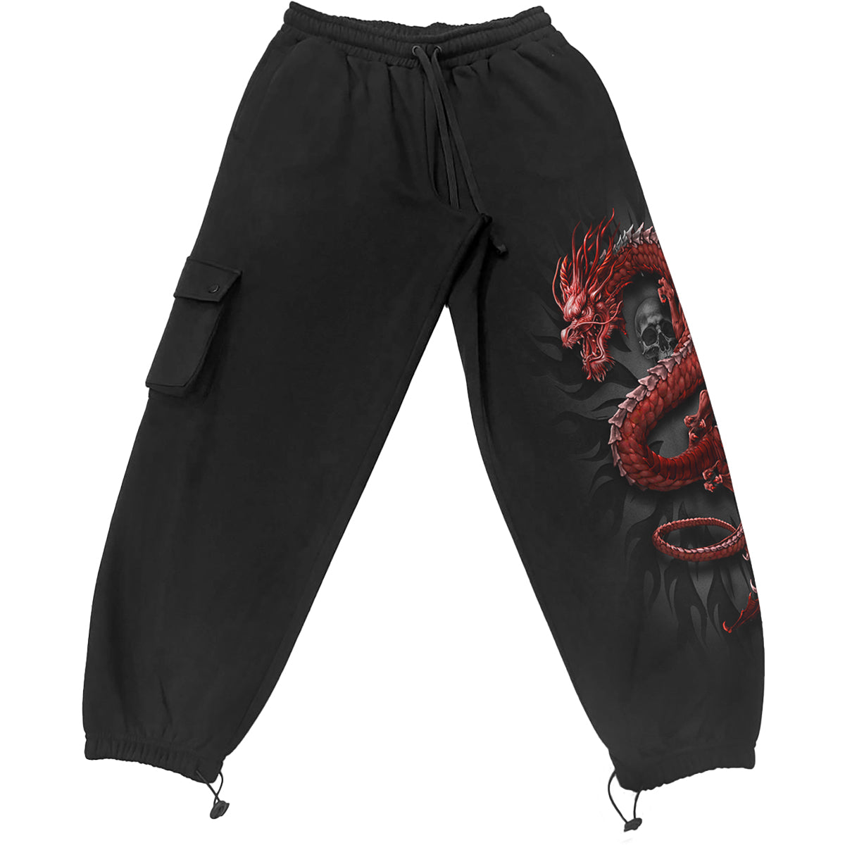 ORIENTAL DRAGON - Jogging cargo décontracté