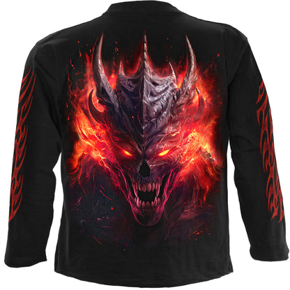 RIFF BURNER - T-shirt à manches longues noir