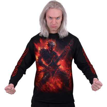 RIFF BURNER - T-shirt à manches longues noir