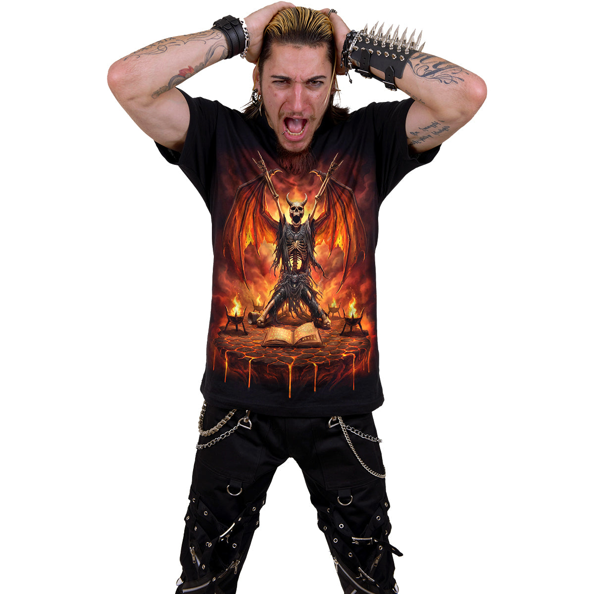 SKELETAL WORSHIP - T-Shirt Black