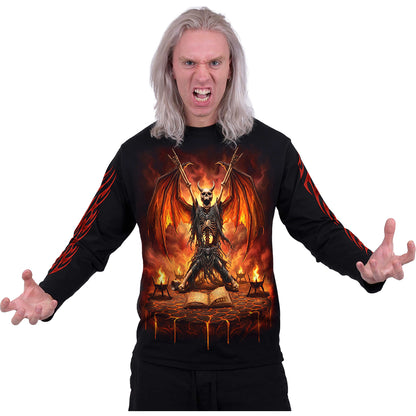 SKELETAL WORSHIP - Longsleeve T-Shirt Black
