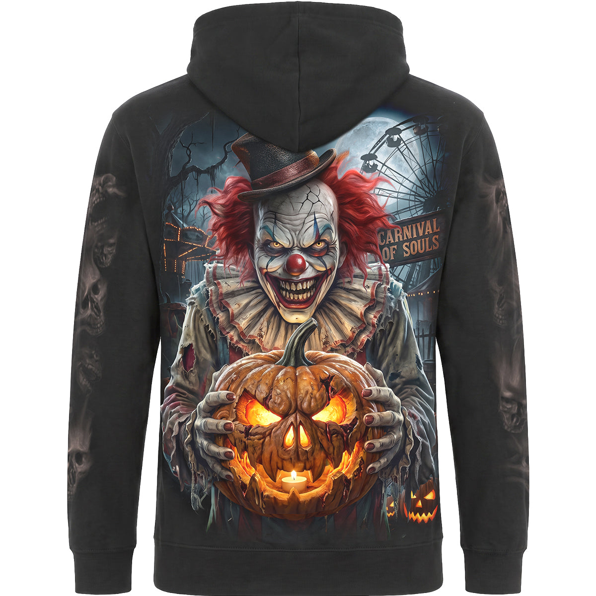 CARNIVAL OF SOULS - Sweat à capuche noir