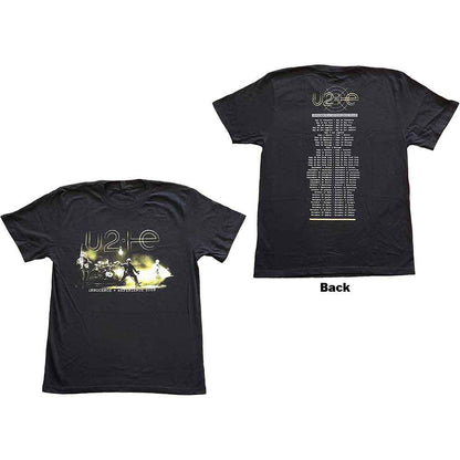 U2 - STAGE PHOTO - T-Shirt Black