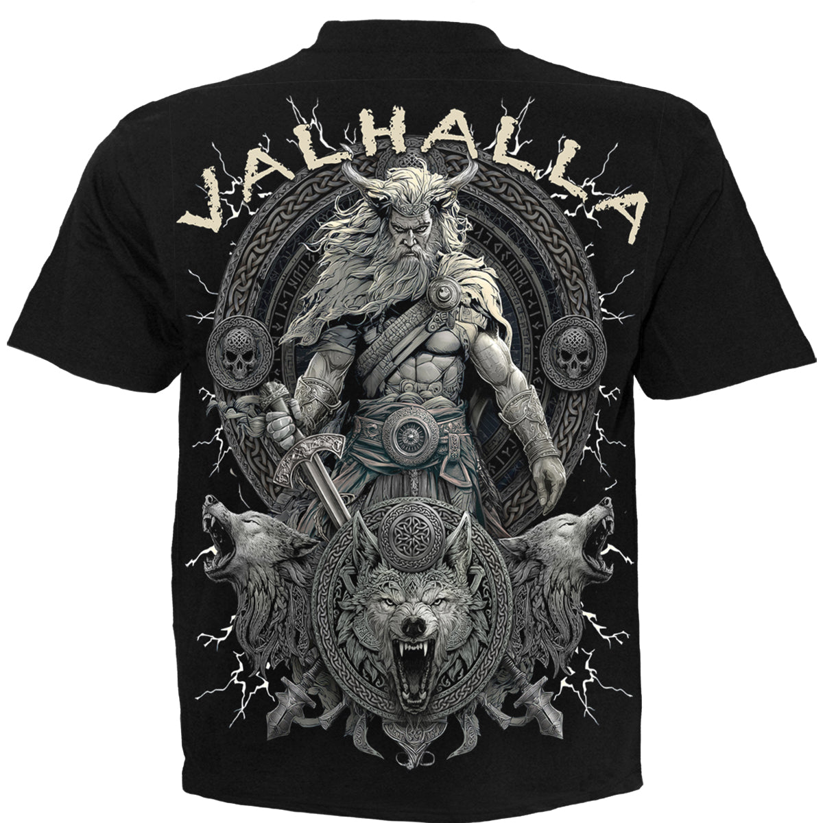 VALHALLA - T-Shirt Noir