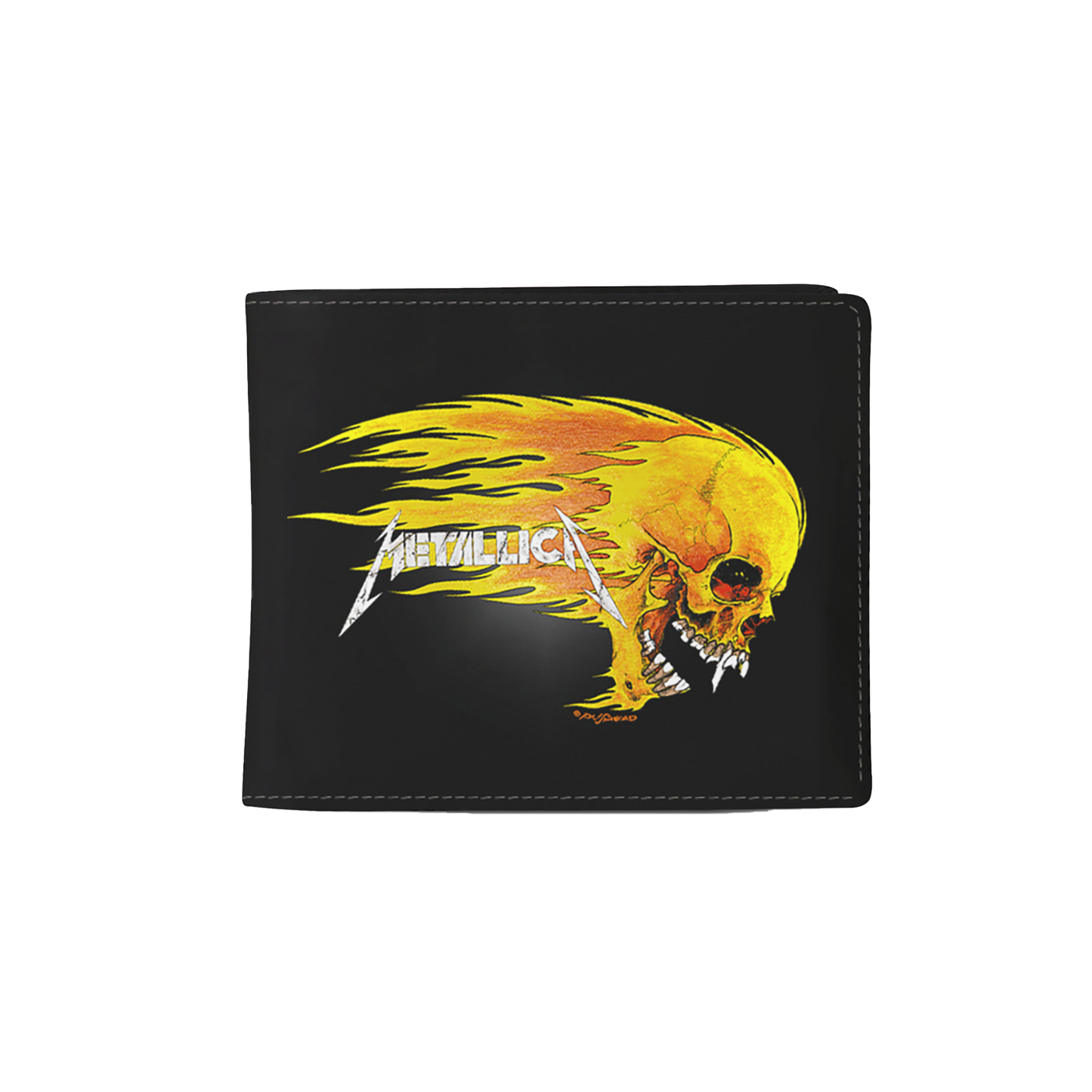 Rocksax Metallica Wallet - Pushead Flame