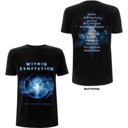 WITHIN TEMPTATION - SILENT FORCE TRACKS - T-Shirt Black