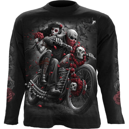 DOTD BIKERS - Longsleeve T-Shirt Black - Spiral USA