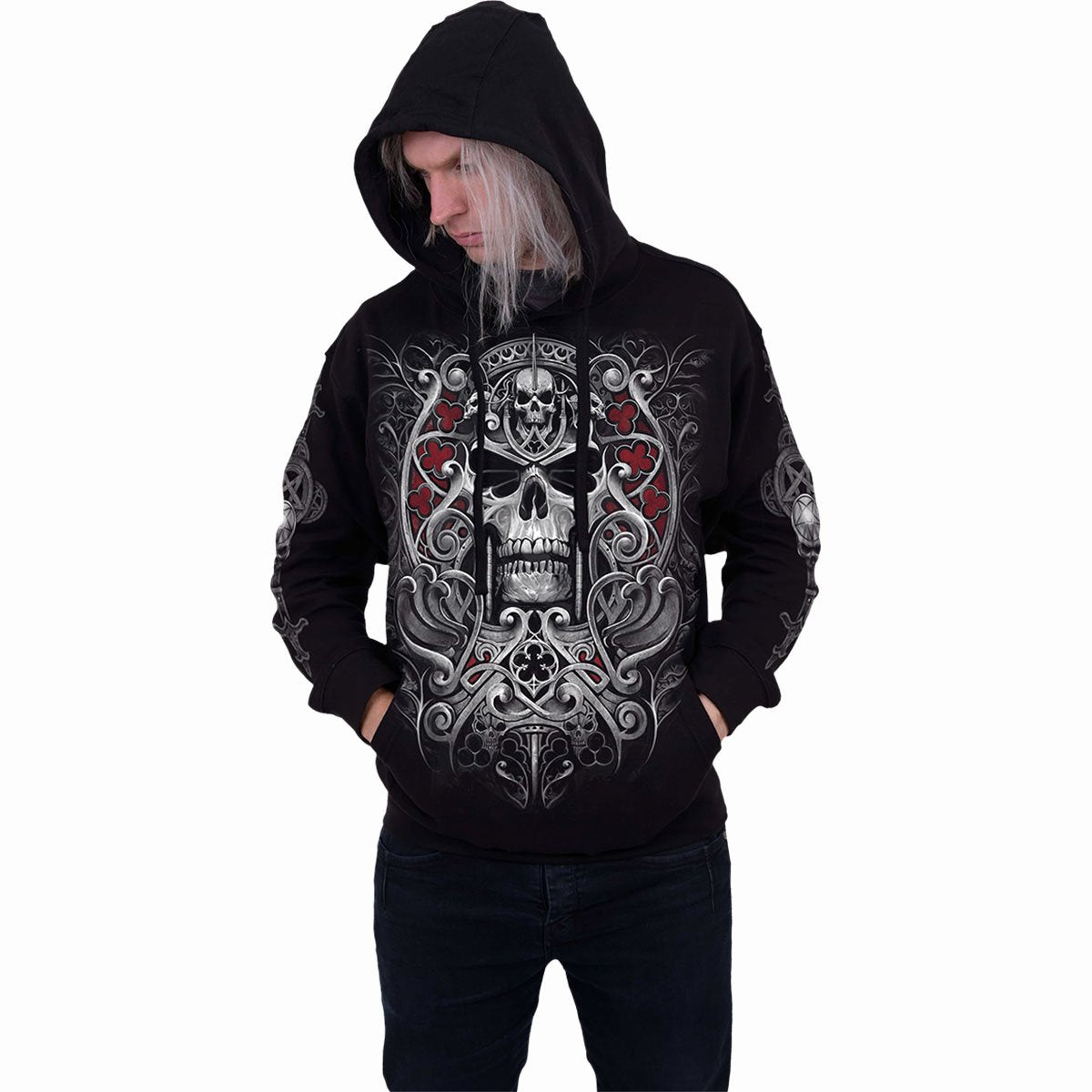 REAPER'S DOOR - Hoody Black - Spiral USA