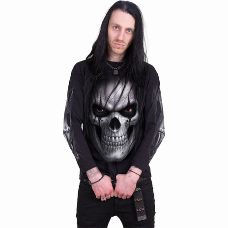 NIGHT STALKER - Longsleeve T-Shirt Black