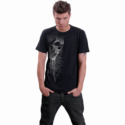BAT CURSE - T-Shirt imprimé sur le devant Noir
