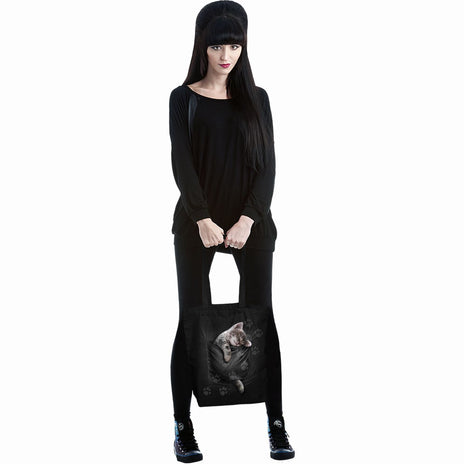 POCKET KITTEN - Bag 4 Life - Sac fourre-tout en toile 80z à longue poignée