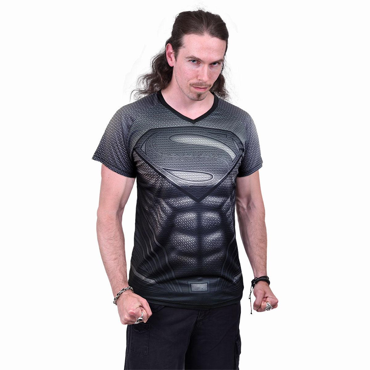 SUPERMAN - MUSCLE TEE - Maillots de football durables