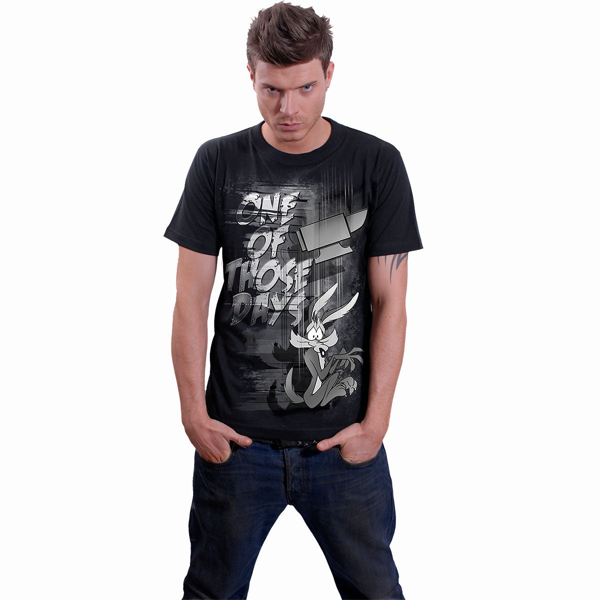 COYOTE - THOSE DAYS - T-shirt imprimé sur le devant Noir