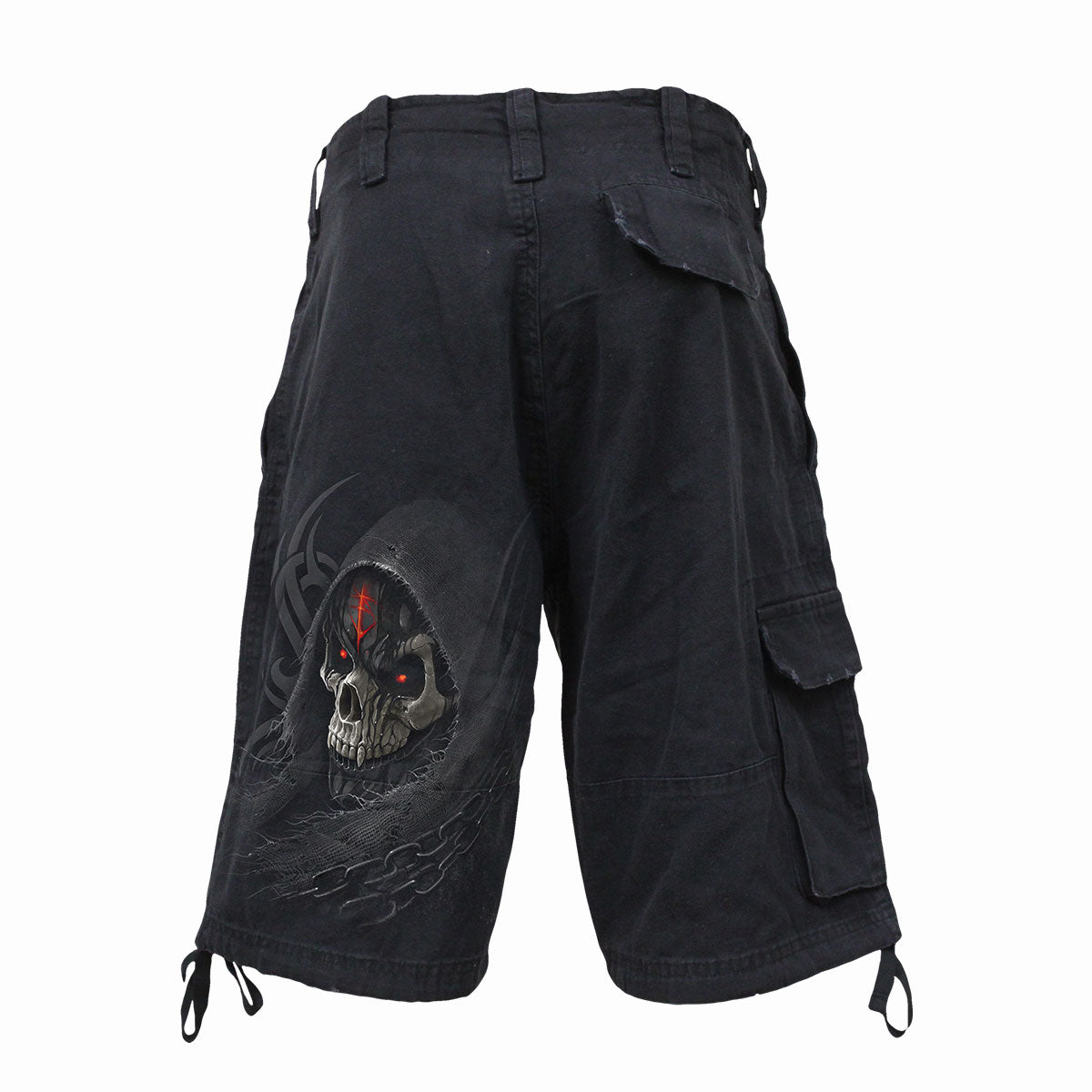 DARK DEATH - Short cargo vintage noir