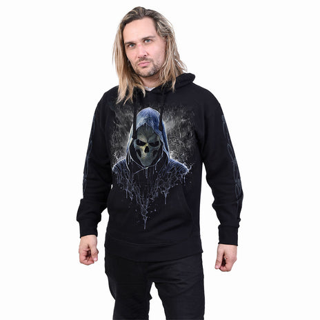 REAPING IN THE RAIN - Hoody Black