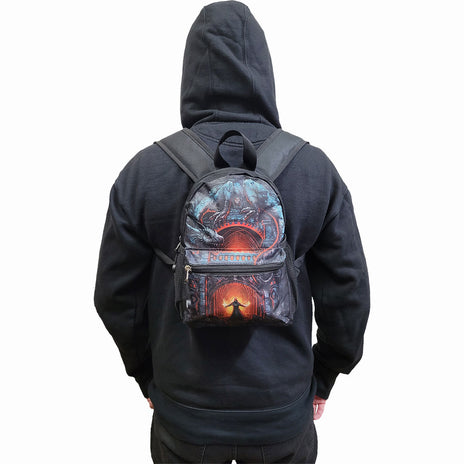 DRAGON'S LAIR - Mini sac à dos avec pochette pour téléphone portable