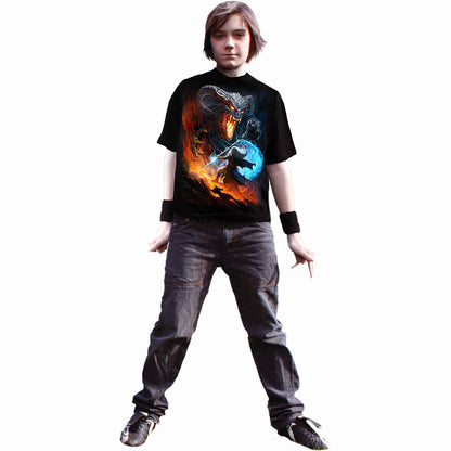 DUEL INFERNAL - T-shirt pour enfants noir