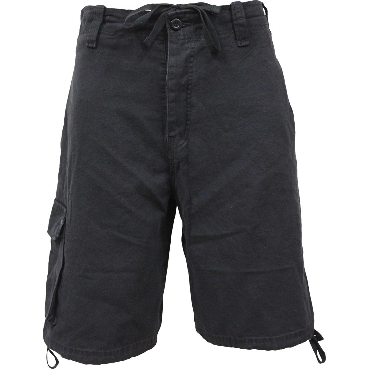 METAL STREETWEAR - Vintage Cargo Shorts Black - Spiral USA